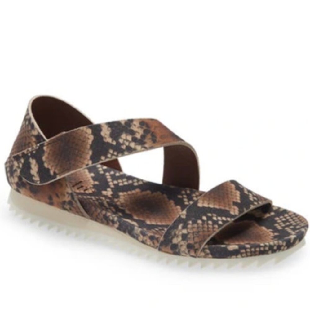 Pedro Garcia Jedda Snake Strap Sandals Size 7.5